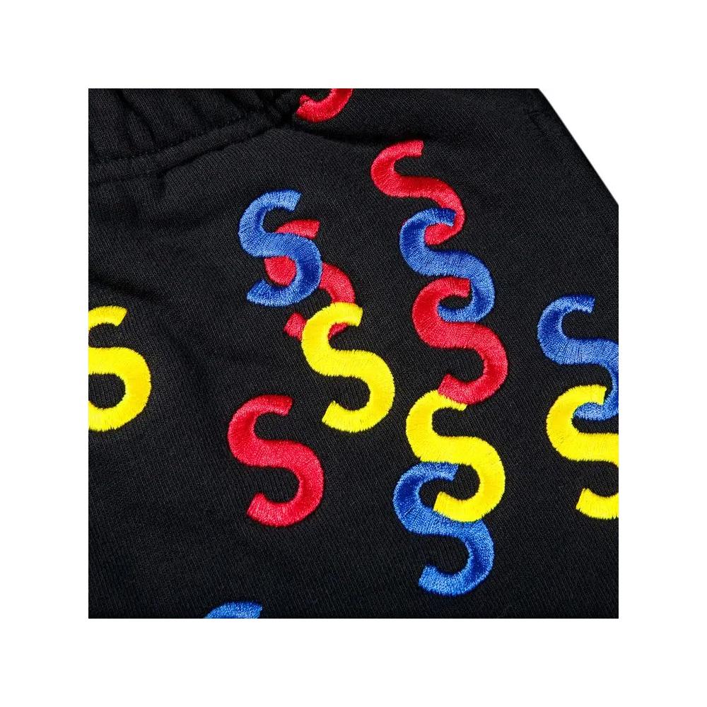 Шорты Supreme Embroidered S Sweatshort 'Black' 3