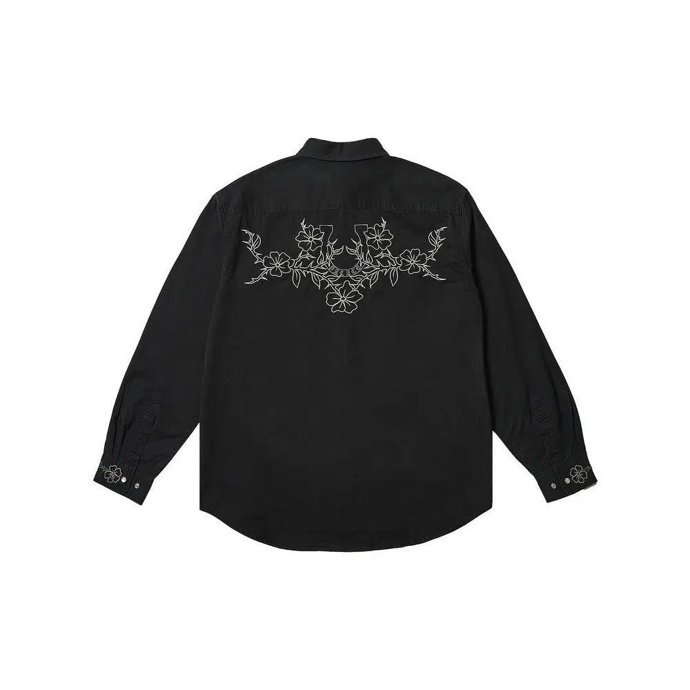 Рубашки на пуговицах Palace Flexus Shirt 'Black' 2