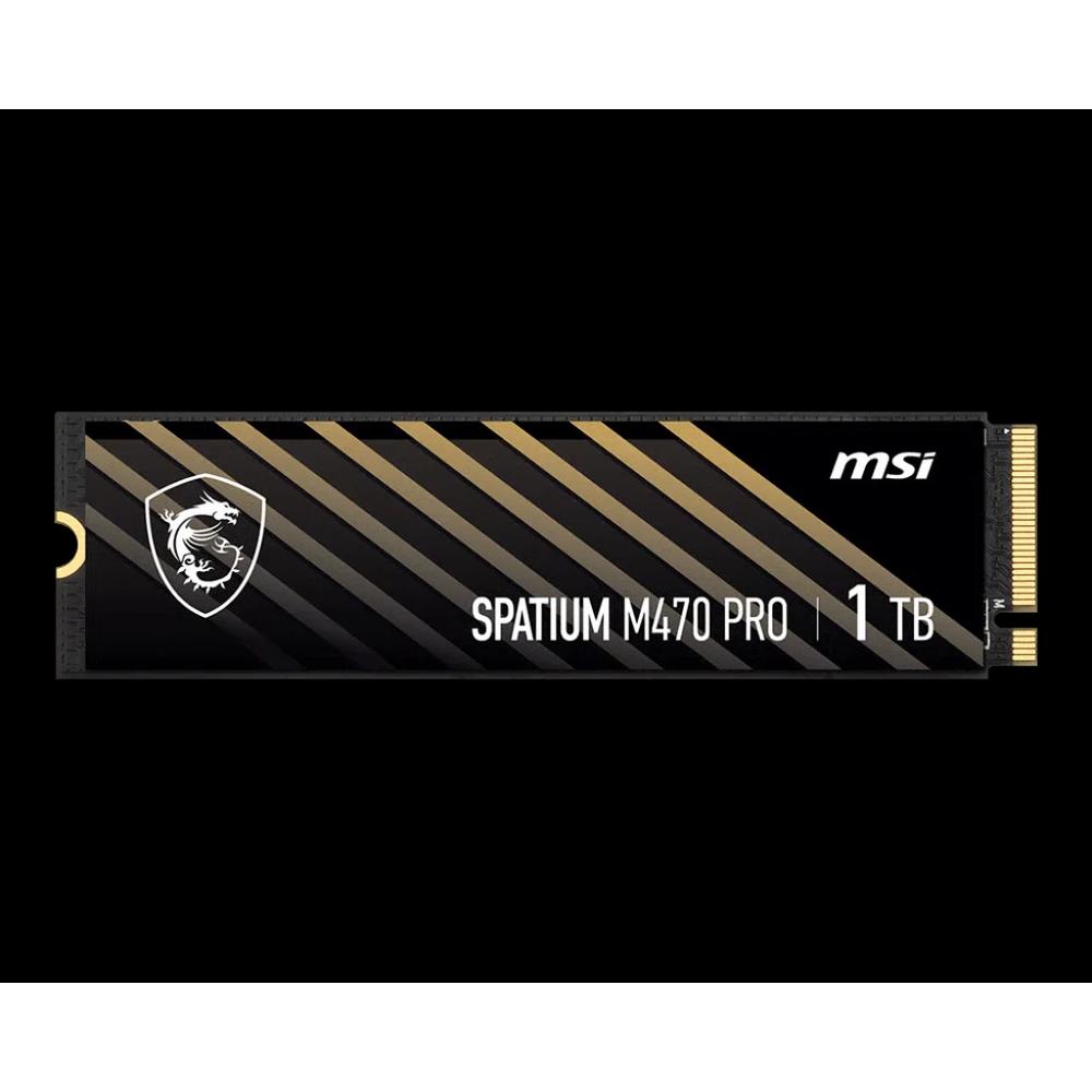 MSI SPATIUM M470 PRO 2TB PCIe 4.0 NVMe M.2 SSD 2