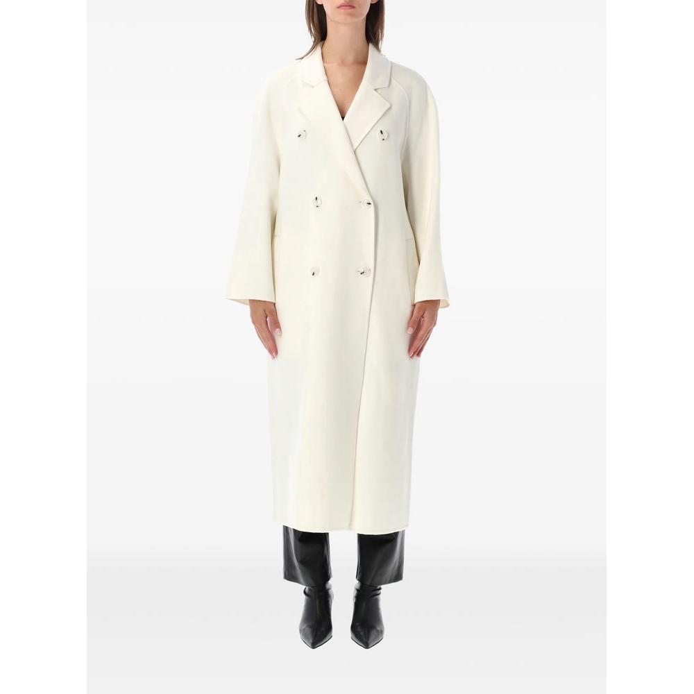 double-breasted notched-lapel coat 1