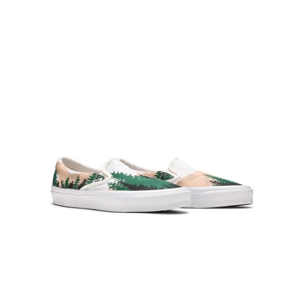 Слипоны Kith x Vans Vault OG Classic Slip-On LX 'Treescape' 8