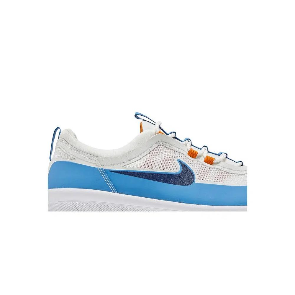 Кроссовки Nike Nyjah Free 2 SB 'White Dutch Blue' 2