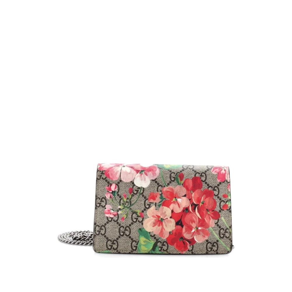 Сумка через плечо Dionysus Bag Blooms Print GG Coated Canvas Super Mini 2