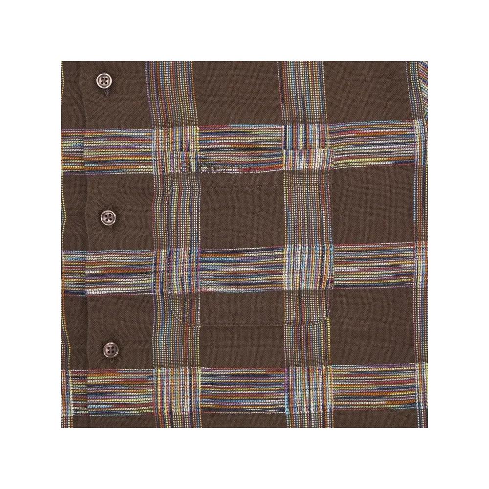 Фланелевые рубашки Supreme Woven Plaid Shirt 'Light Brown' 3