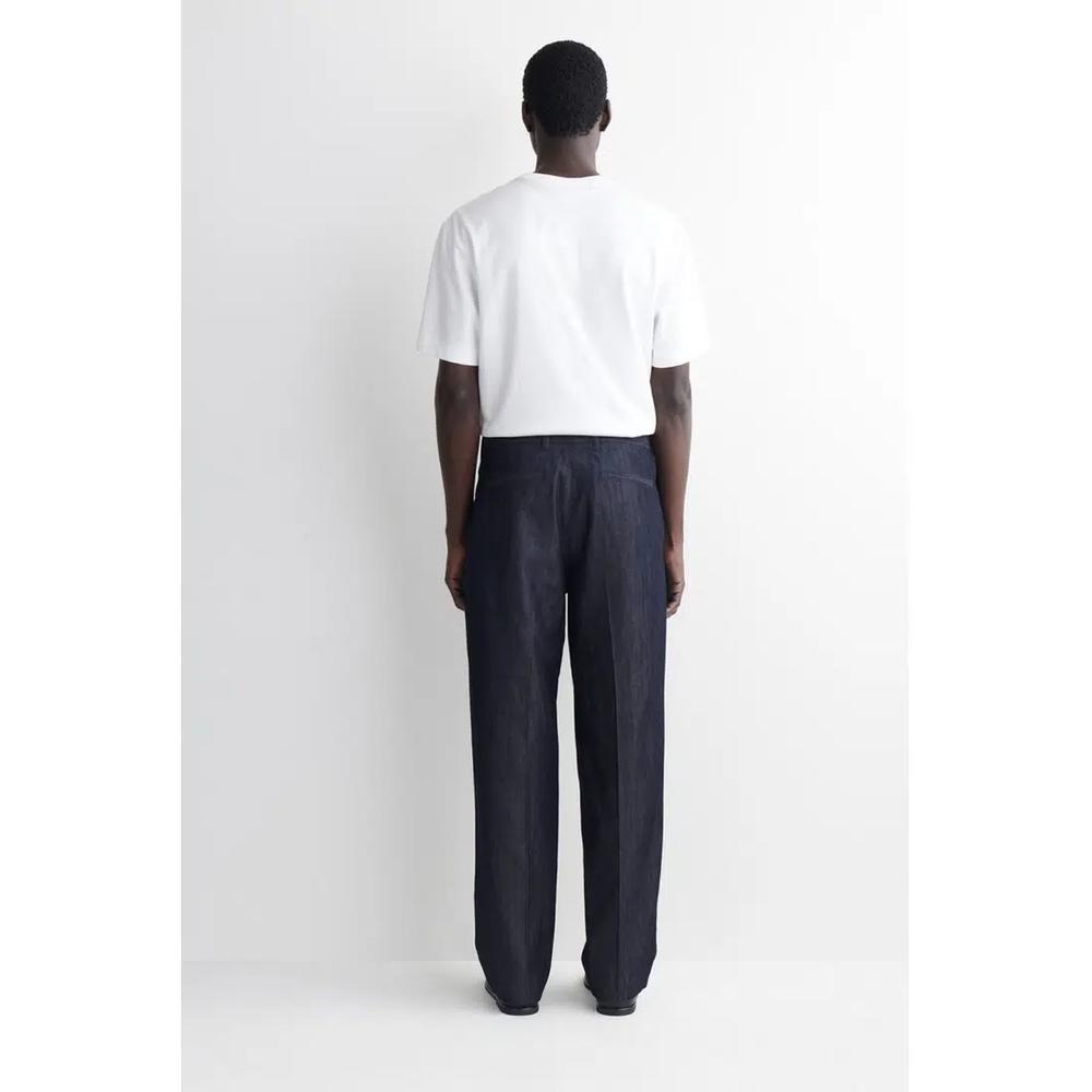 ДЖИНСОВЫЕ БРЮКИ ПРЯМОГО КРОЯ ОБЫЧНОЙ ПОСАДКИ RAW DENIM 4