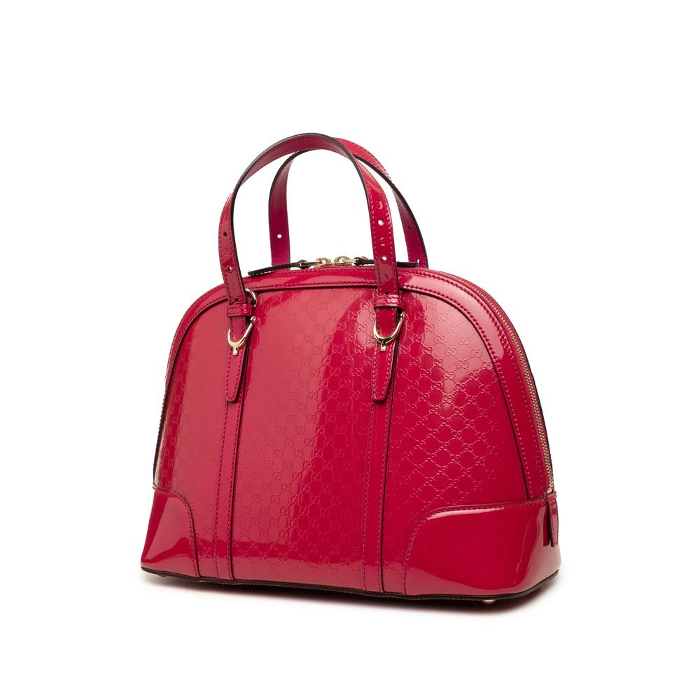 2016-2026 Small Microguccissima Patent Nice Dome satchel 3