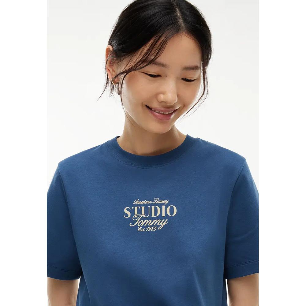 Футболка Logo Interlock Knit Crew Neck - Tommy Mainline 3