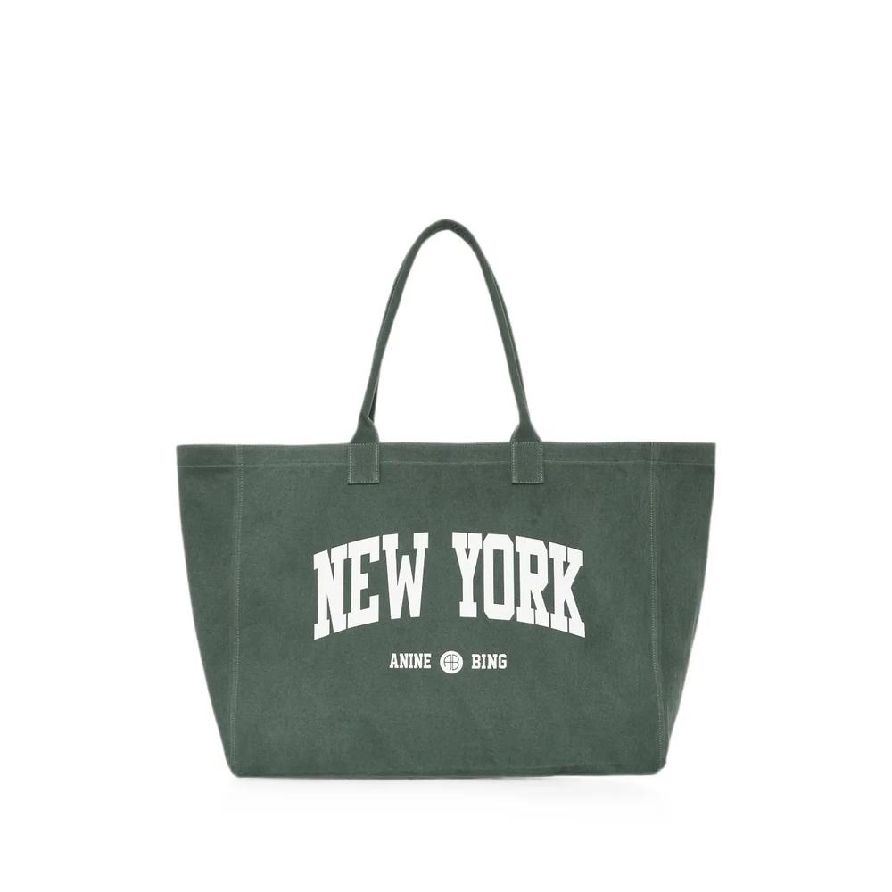 Сумка-тоут Leo New York University - cilantro 1