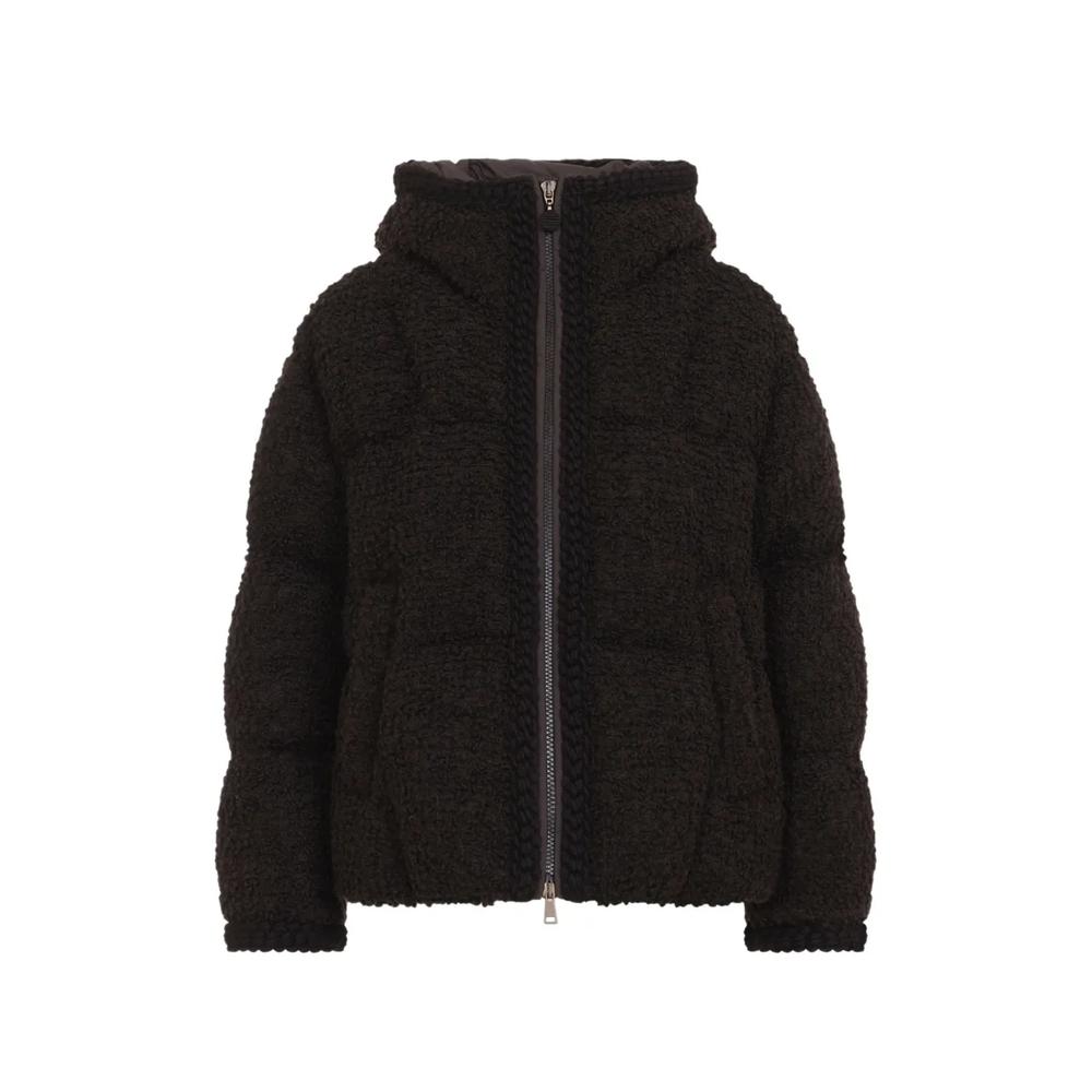 Cristallin hooded down jacket 1
