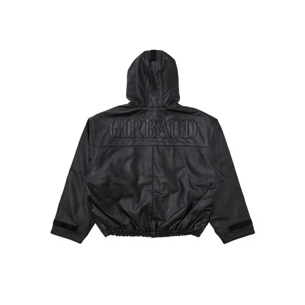 Бомберы Supreme x Martithe + Francois Girbaud Hooded Leather Flight Bomber Jacket 'Черный' 2