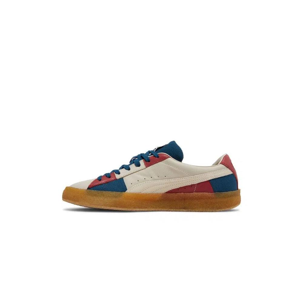 Кроссовки Puma Suede 'Crepe Patch - Peyote Blue Red' 3