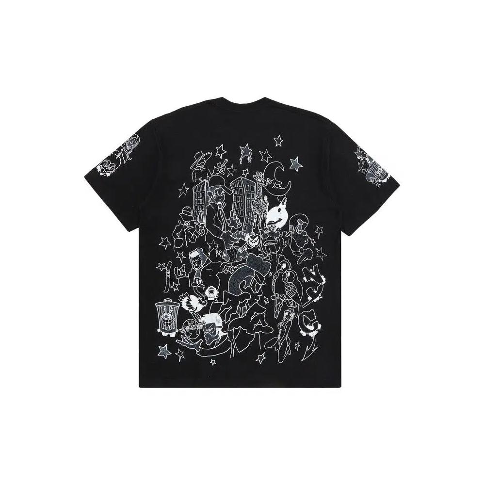Футболки Supreme Downtown Tee 'Black' 2