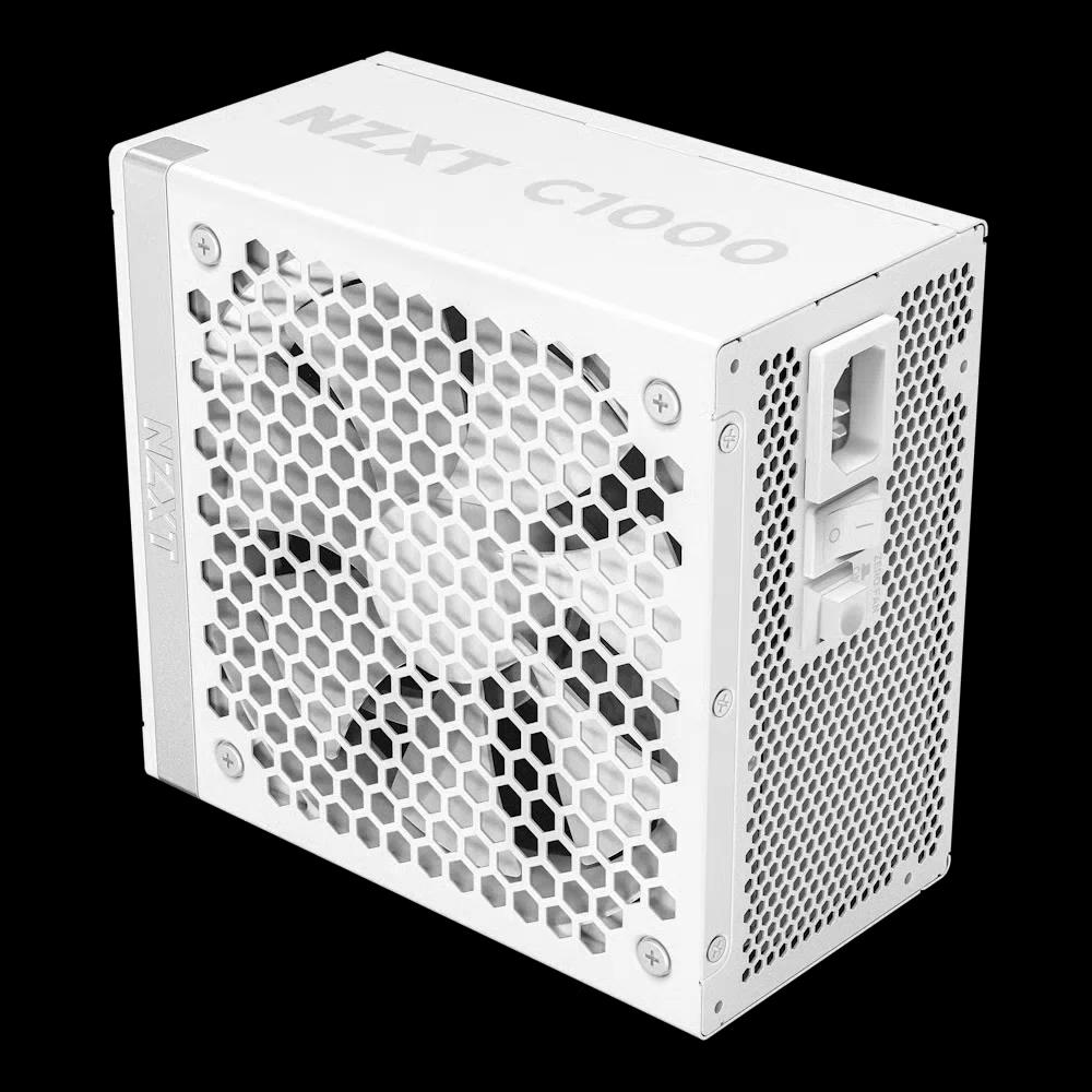 NZXT C1000 Gold ATX 3.1 1000 Вт 80Plus Gold, полностью модульный блок питания — белый 2
