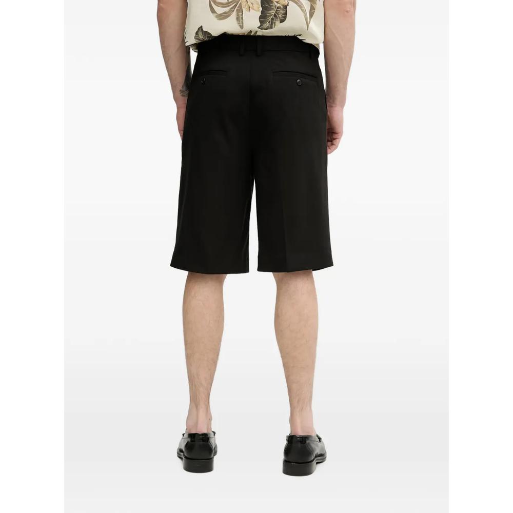 pleated tailored shorts 3