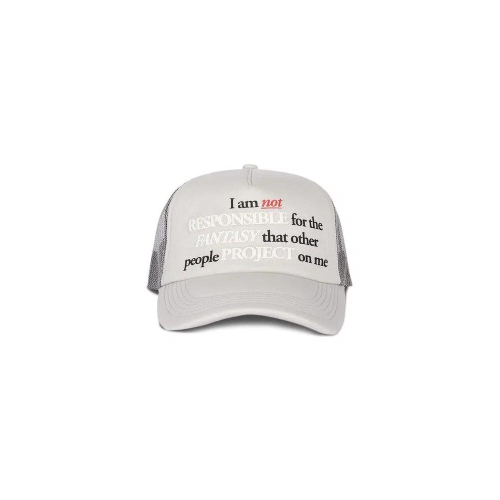 Кепки-дальнобойщики Pleasures Responsible Trucker Hat 'Серебристый' 1