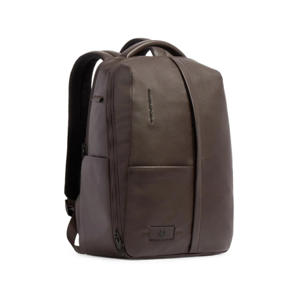 grained leather backpack 2