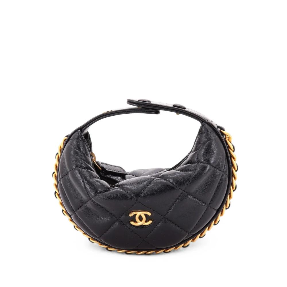 Стеганая сумка Chain Around Pouch 1