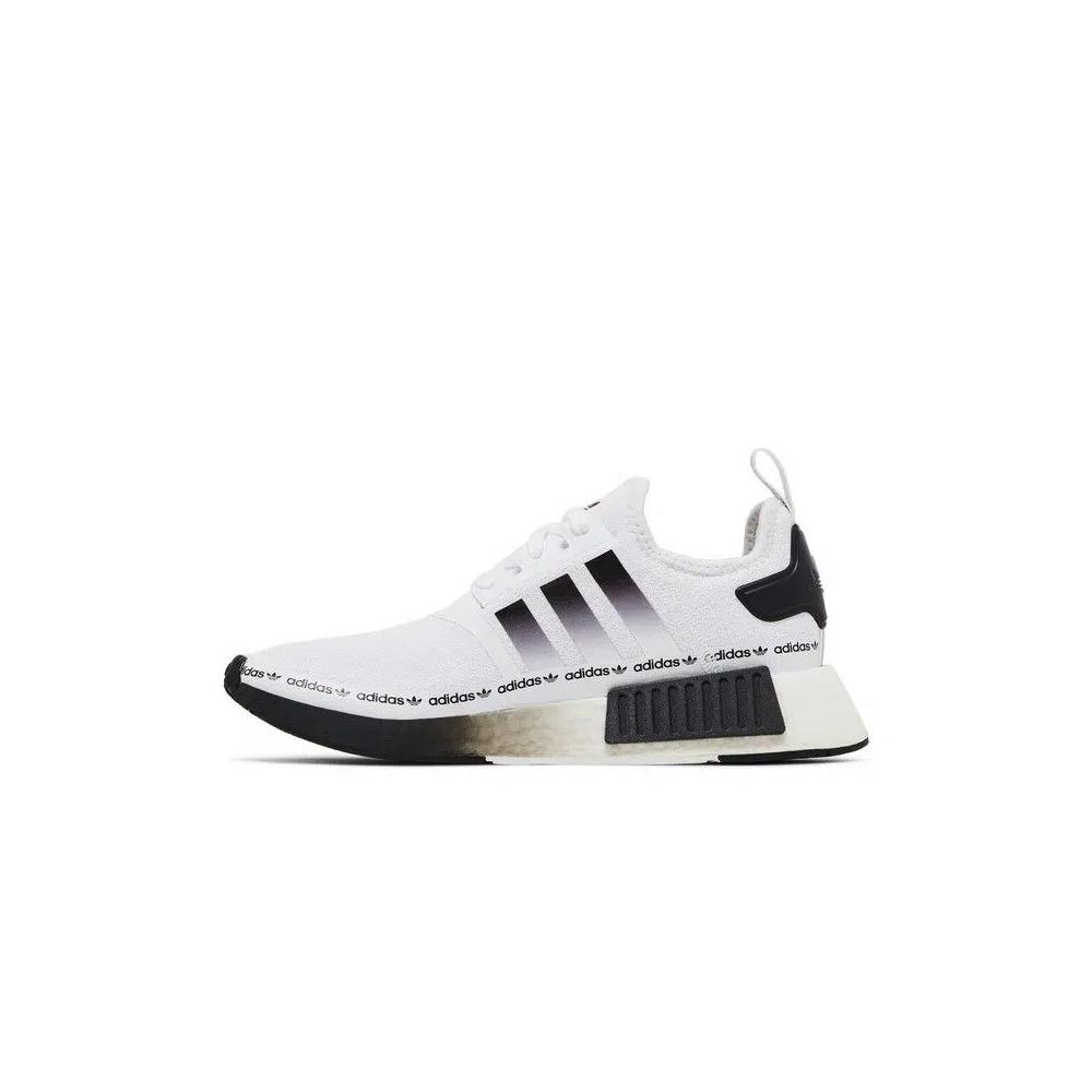 Кроссовки adidas NMD_R1 'Белый черный градиент' 3