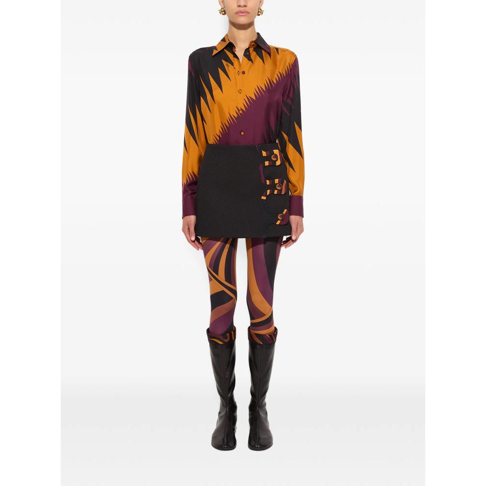 Drago-print silk shirt 2