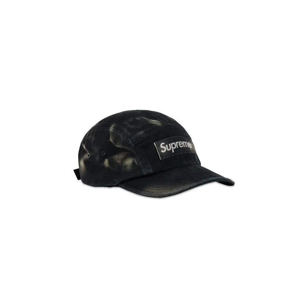 Кепки Supreme Overdyed Camp Cap 'Black' 2