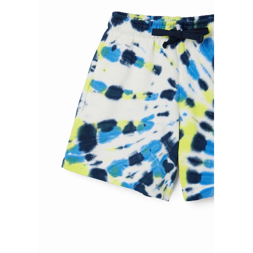 Desigual Бермуды-джоггеры для мальчика с tie-dye принтом. 4