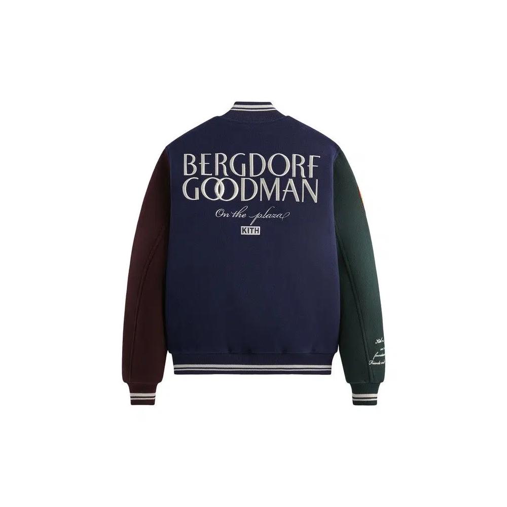 Куртки-варсити Kith For Bergdorf Goodman Varsity Jacket 'Nocturnal' 2