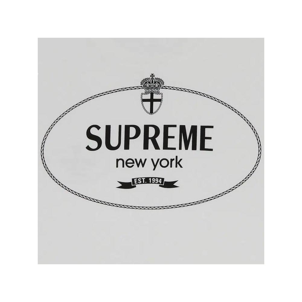 Футболки с коротким рукавом Supreme Crest Tee 'Белый' 3