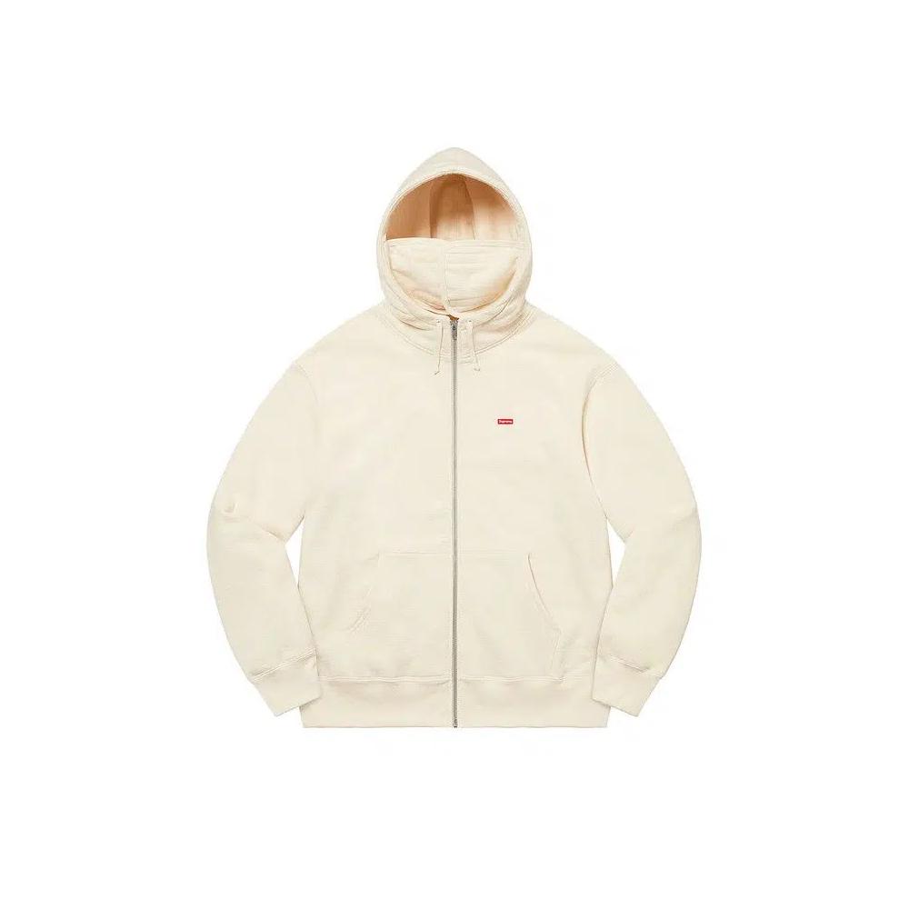 Zip Ups Supreme Small Box Facemask Zip Up Hooded Sweatshirt 'Натуральный' 1