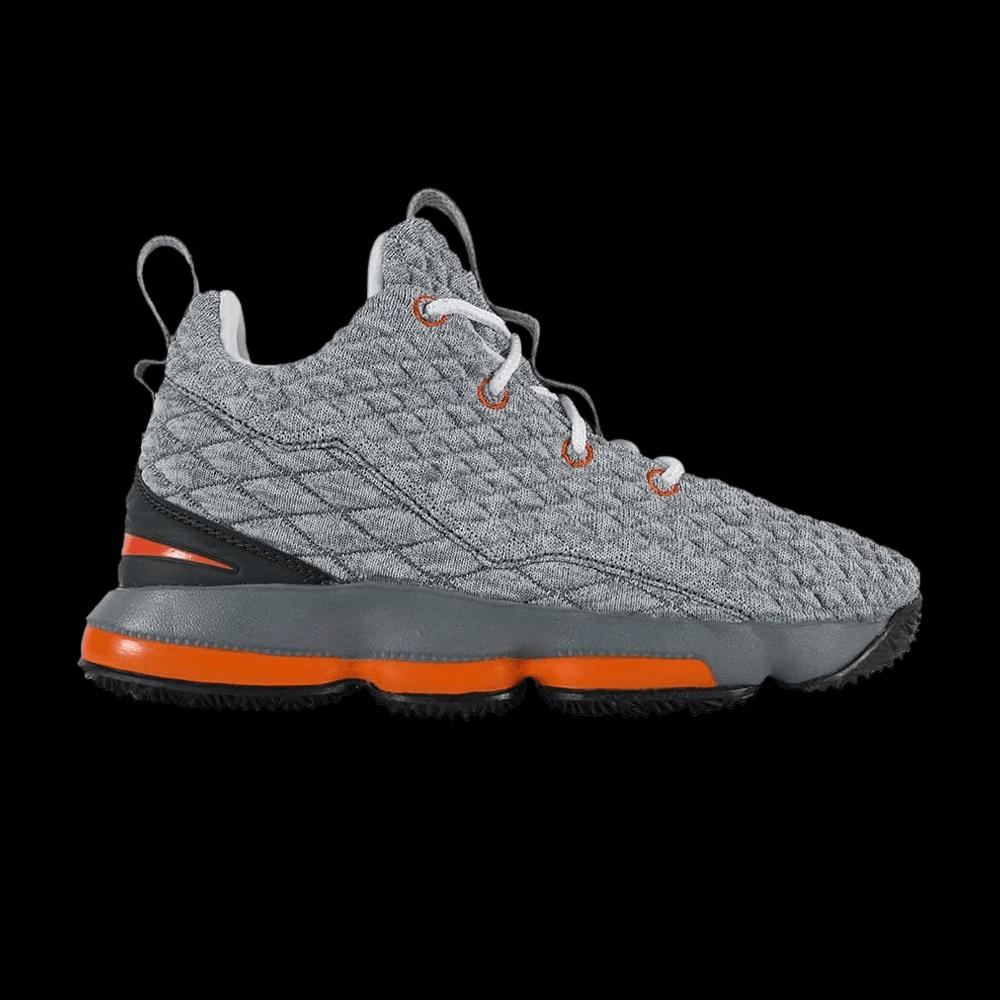 Кроссовки Nike LeBron 15 PS 'Grey Orange' 1