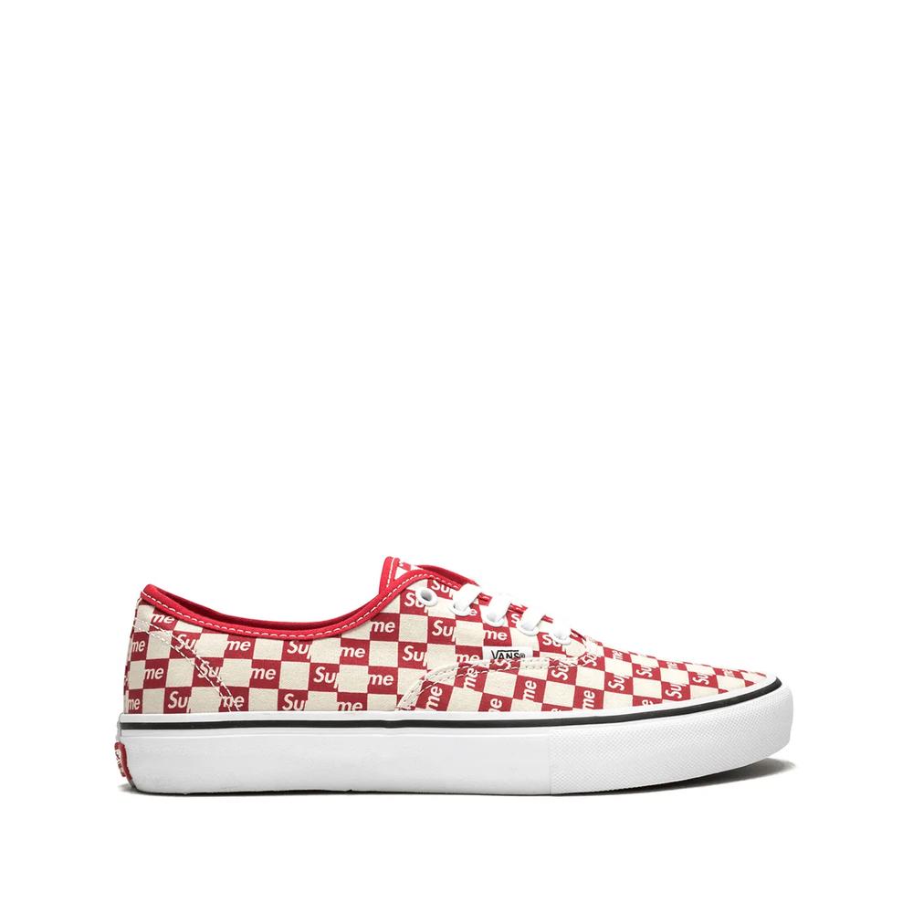 Кеды Authentic Pro 'Supreme Checkered Red' из коллаборации с Supreme 1