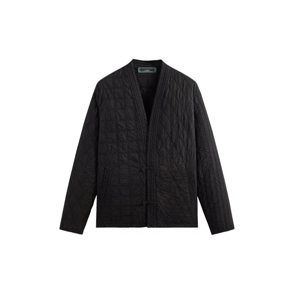 Куртки Kith Abbott Quilted Gi Jacket 'Black' 1