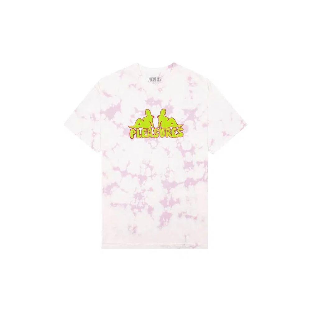 Футболки Pleasures Thicc Logo 'Grey Dye' 1