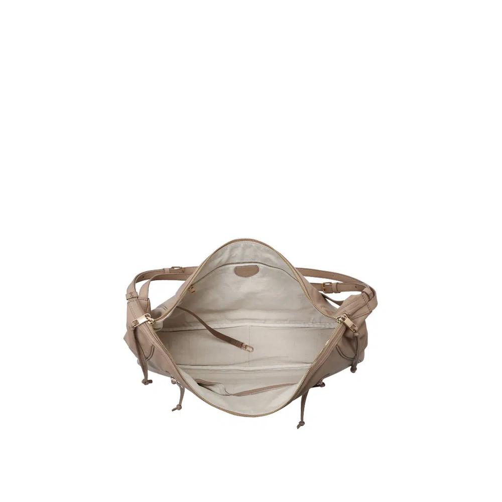 Ursula V11 2-Way Drape Hobo / Crossbody Bag Grand - Тоффи 3
