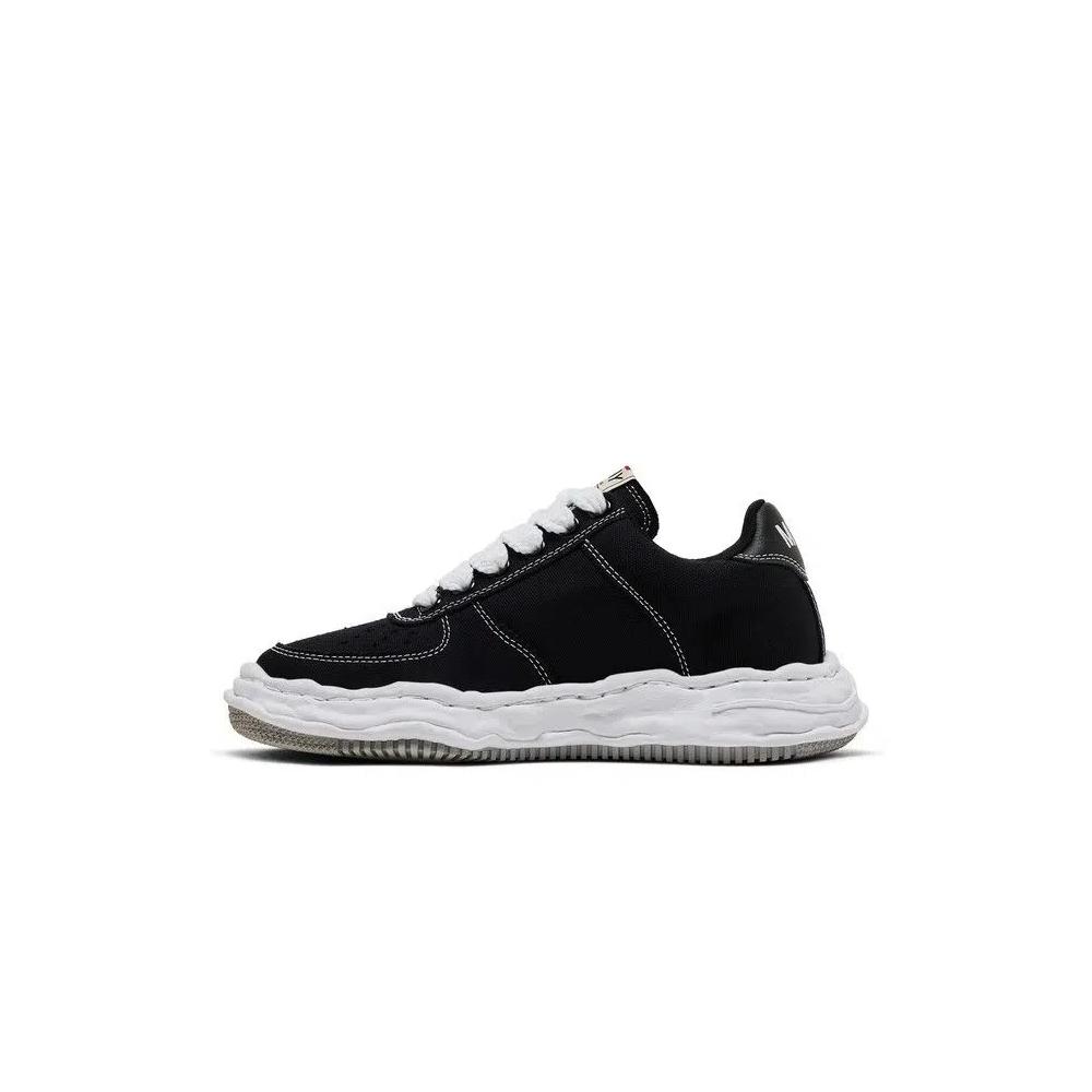 Кроссовки Maison Mihara Yasuhiro Wayne OG Sole Canvas Low 'Black' 3