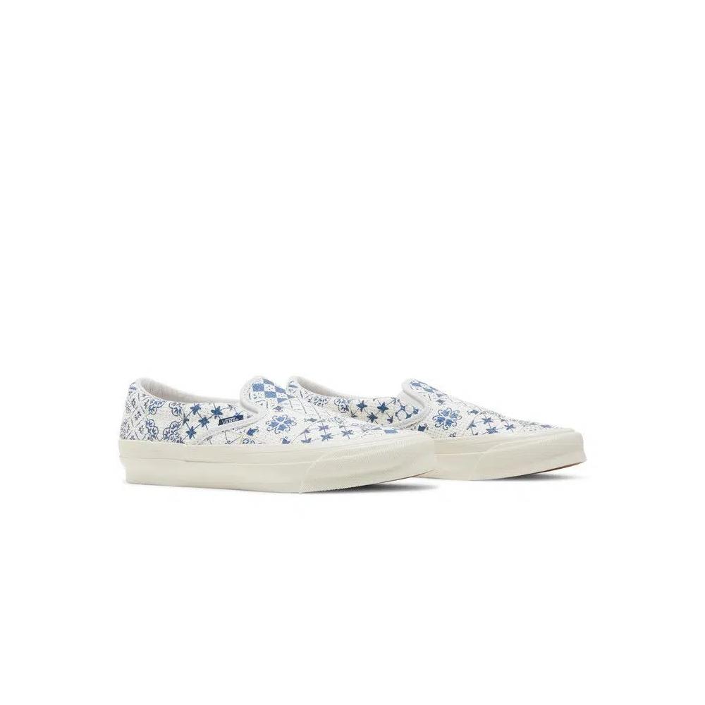 Слипоны Kith x Vans OG Classic Slip-On LX 'Azulejo Tile' 8