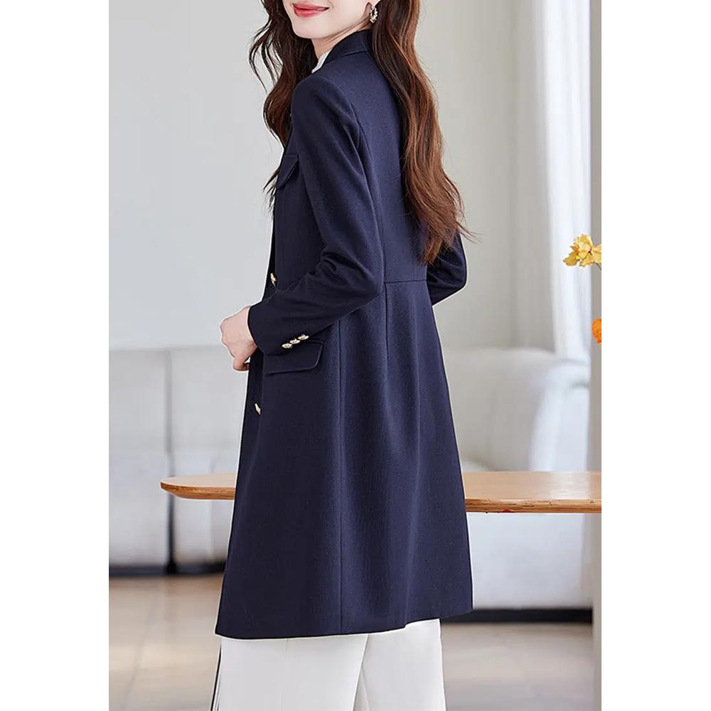 Пальто-тренч в стиле пиджака Slim Cut YGH-EM6631 7