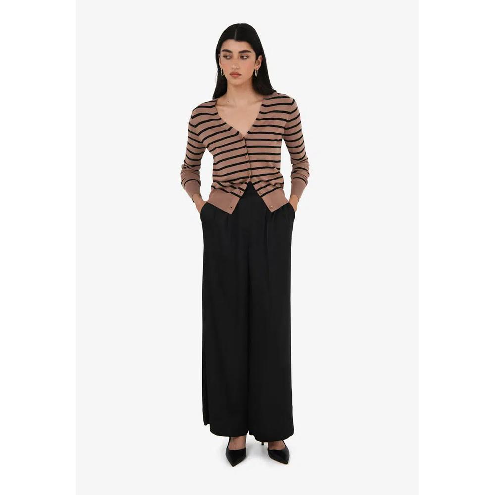 Кардиган Arabell V-neck в полоску 2