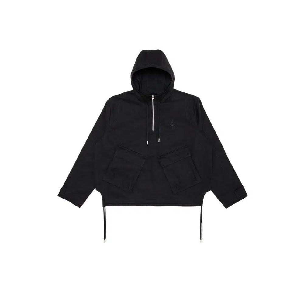 Куртка Air Jordan x Travis Scott 1/2-Zip Jacket 'Black' 1