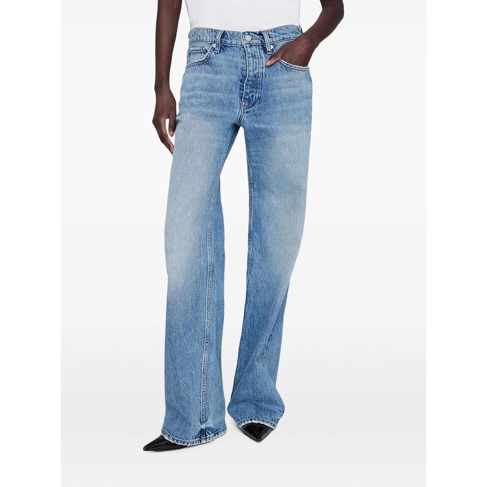washed-effect wide-leg jeans 2