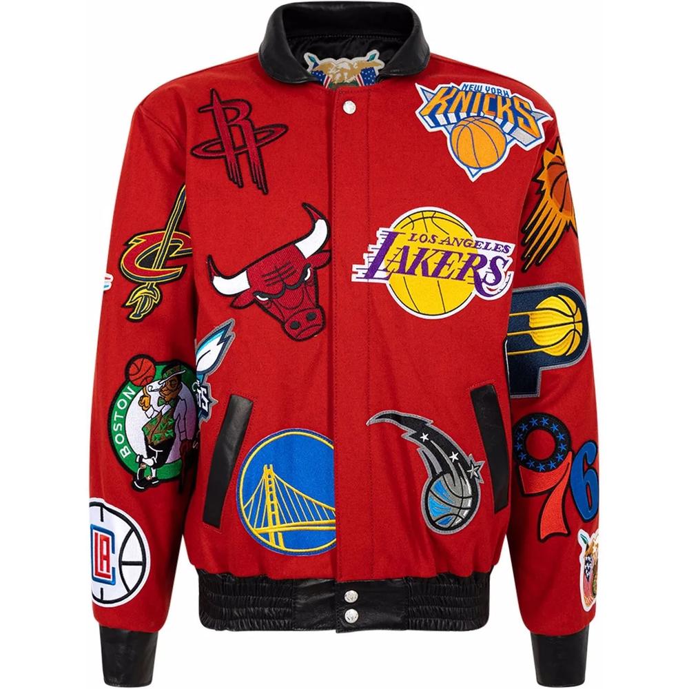 Шерстяная куртка Collage из коллаборации с NBA 1