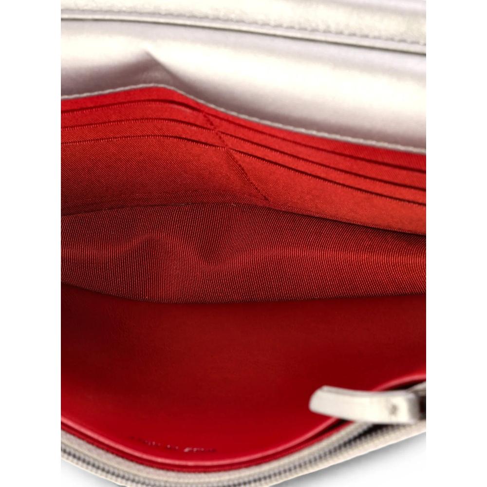 Gabrielle Wallet on Chain Quilted Aged Calfskin crossbody bag 7