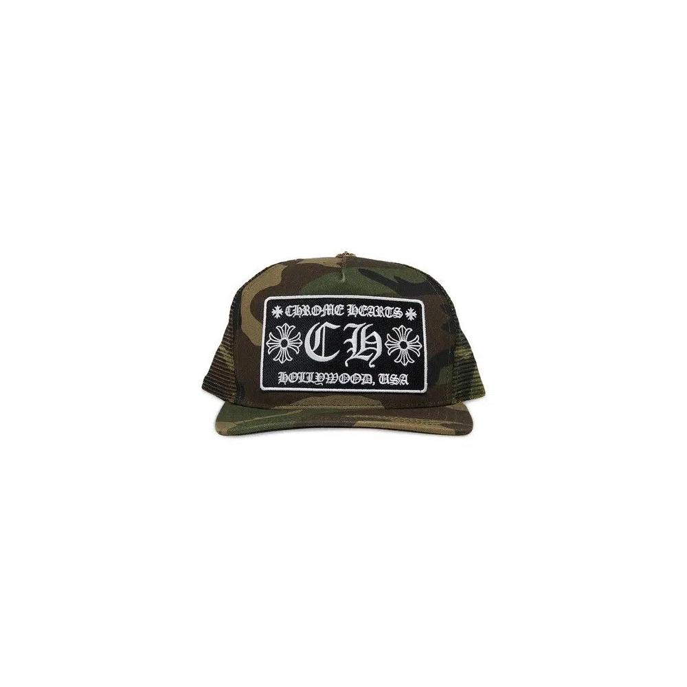 Кепки Chrome Hearts Hollywood Trucker Hat 'Green' 1
