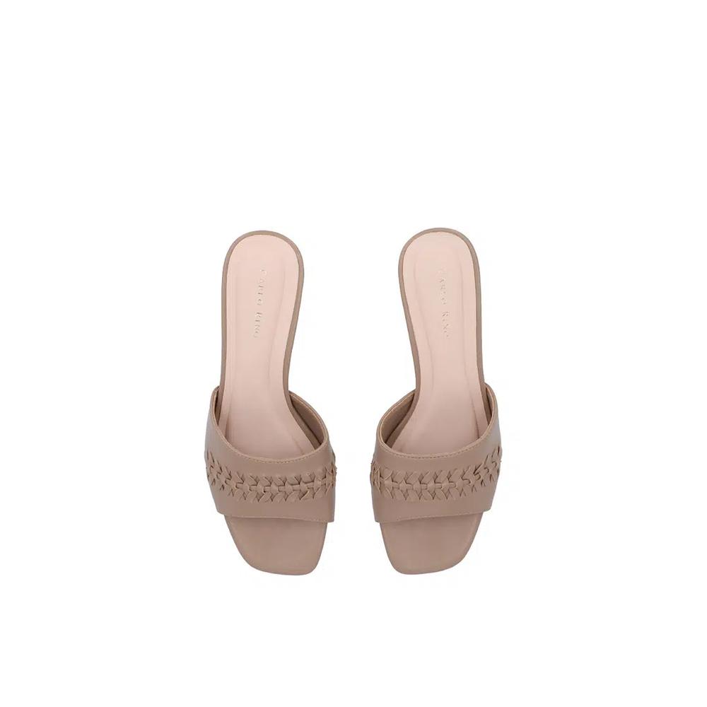 Taupe Aria Soft Босоножки с рюшами 3