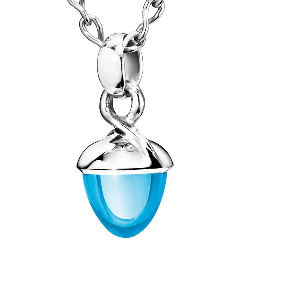 Колье Swiss Topaz Mikado Bouquet из белого золота 2
