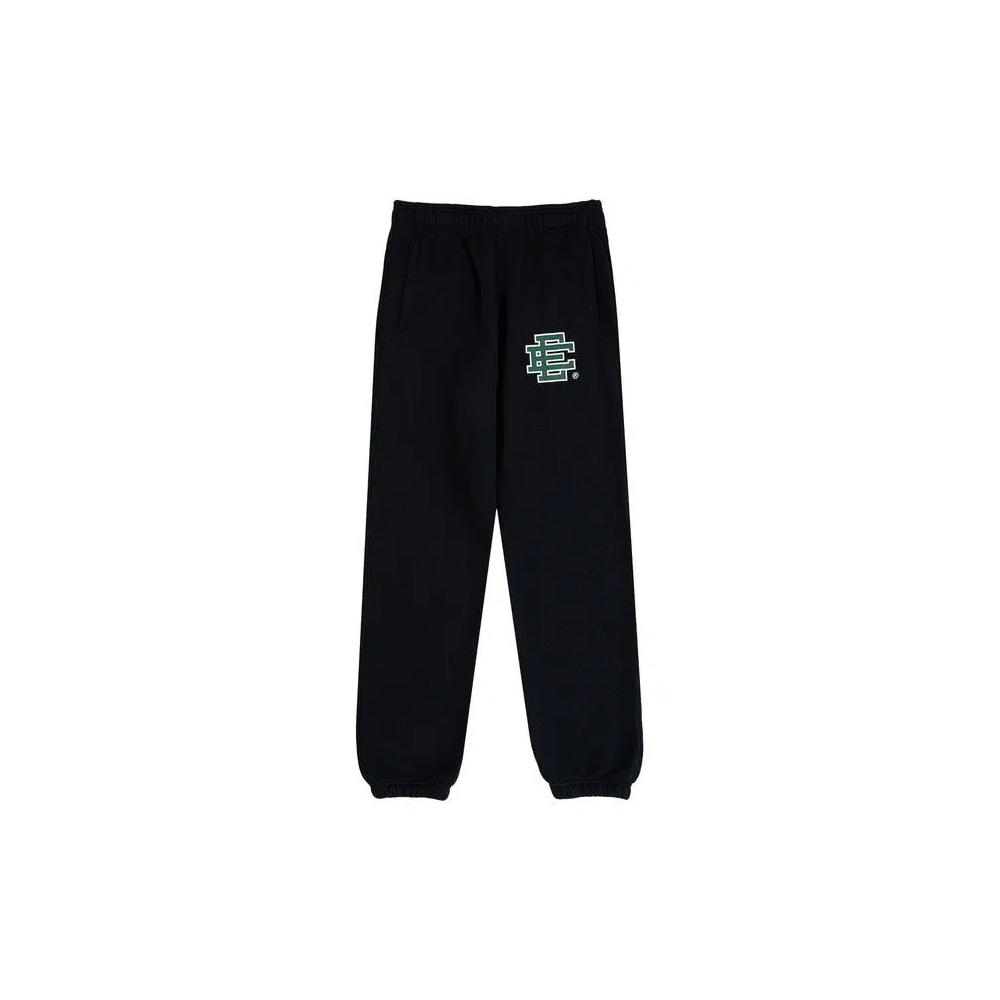 Брюки Eric Emanuel EE Basic Sweatpant 'Black/Green' 1