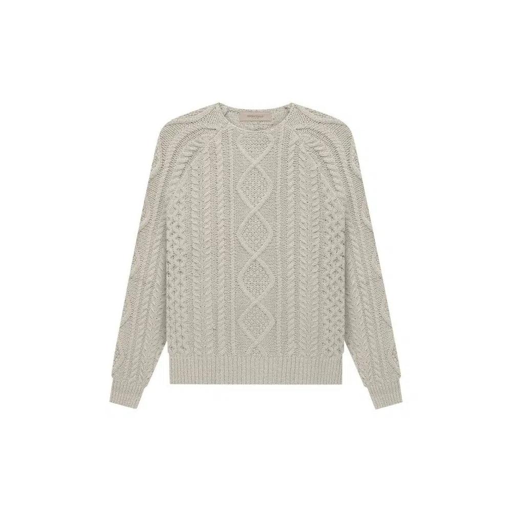 Свитера Fear of God Essentials Cable Knit 'Дым' 1