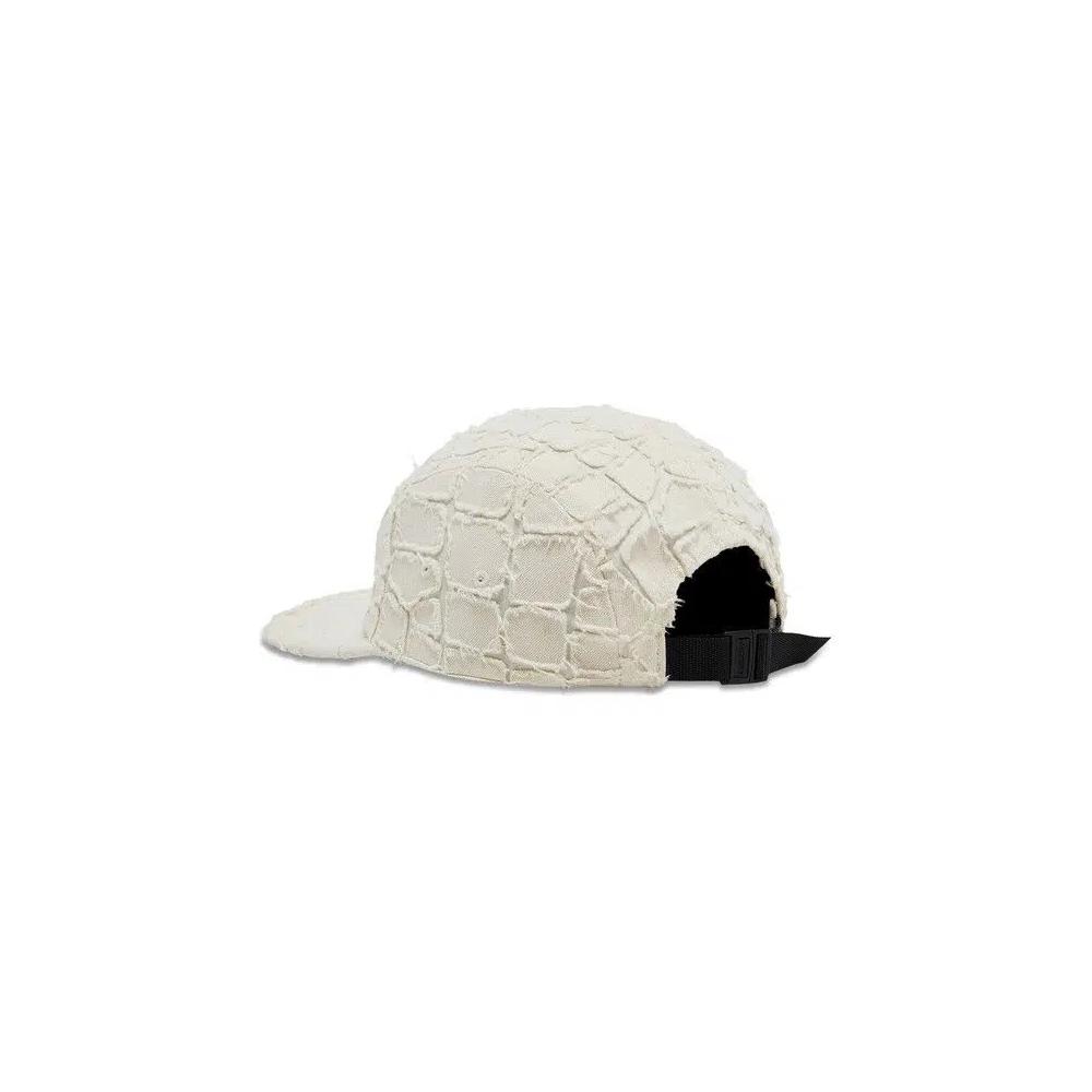 Кепка Supreme Frayed Croc Denim Camp Cap 'Natural' 3