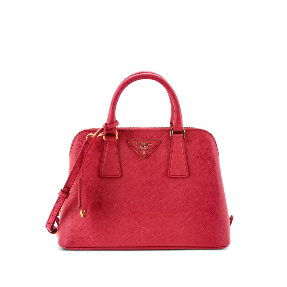 Маленькая сумка-сэтчел Promenade Bag из сафьяновой кожи 1
