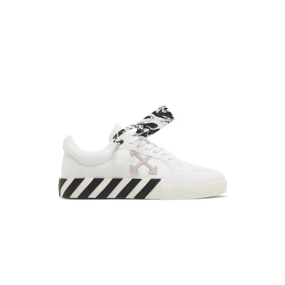 Кроссовки Off-White Wmns Vulc Sneaker 'White Pink' 2022 1
