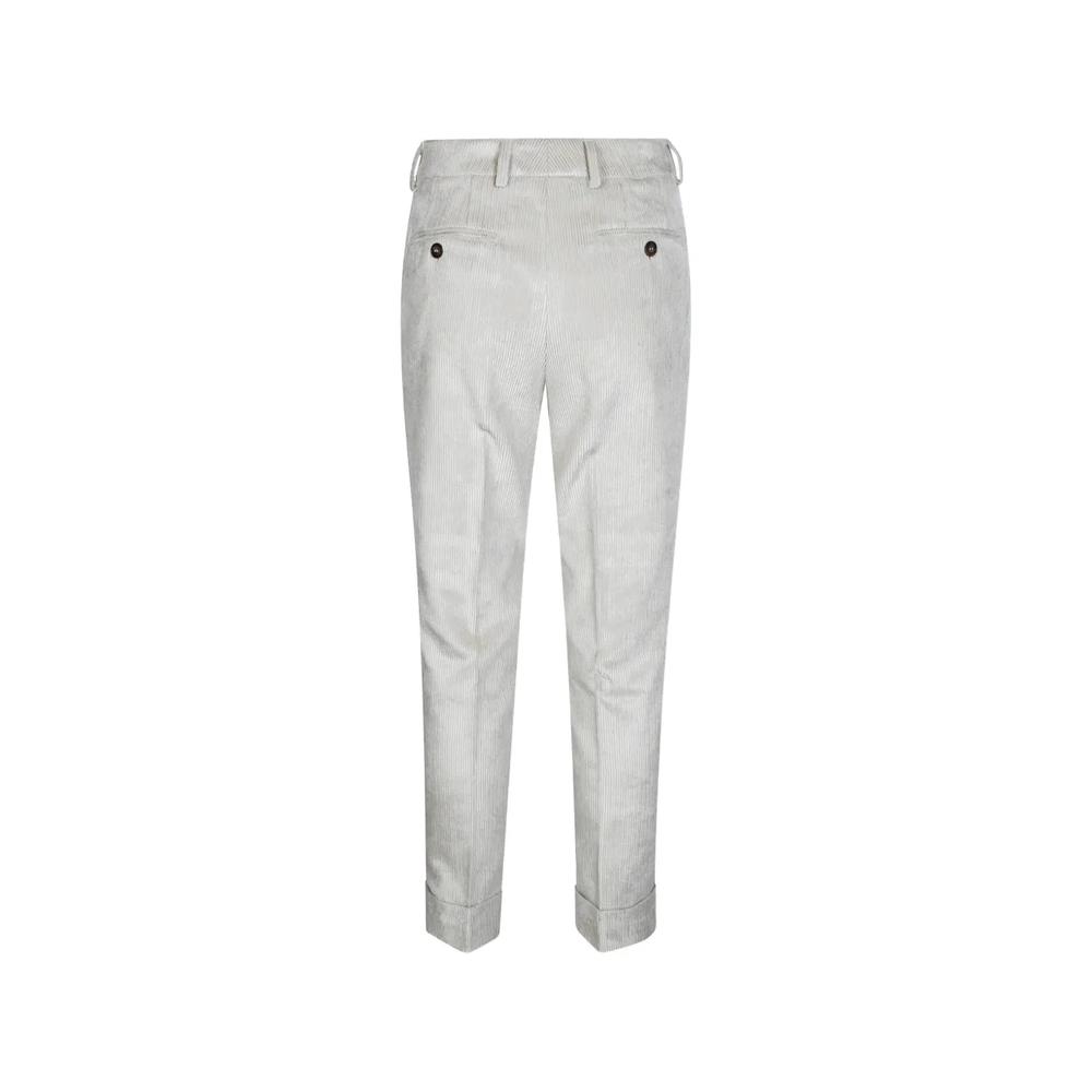 corduroy turn-up trousers 2